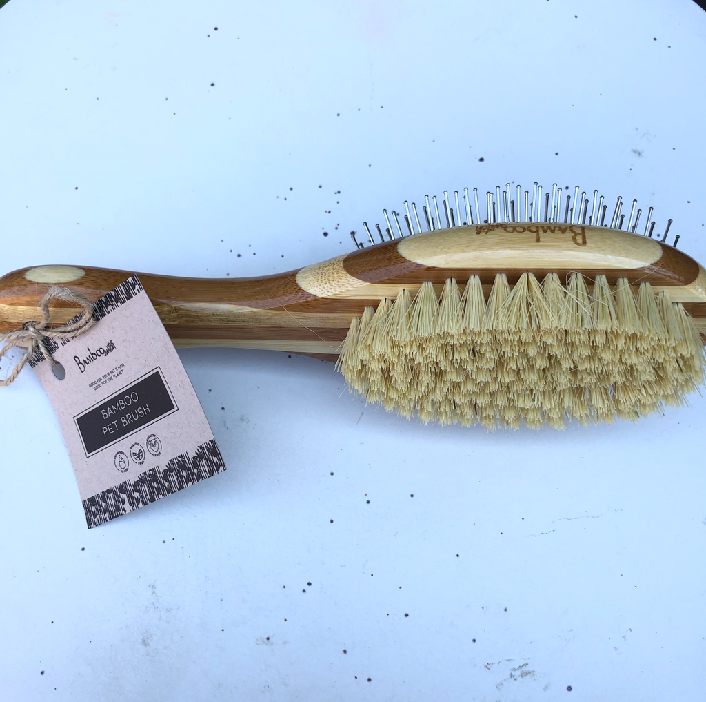 Bamboo Dog & Pet Grooming Brush